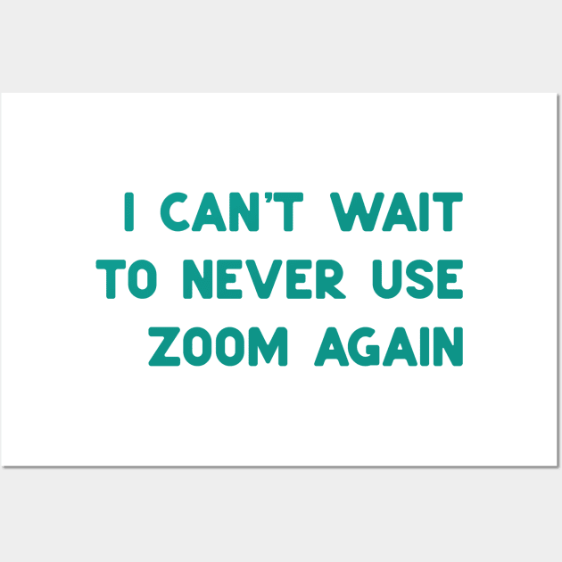 Dont use zoom Wall Art by ninoladesign